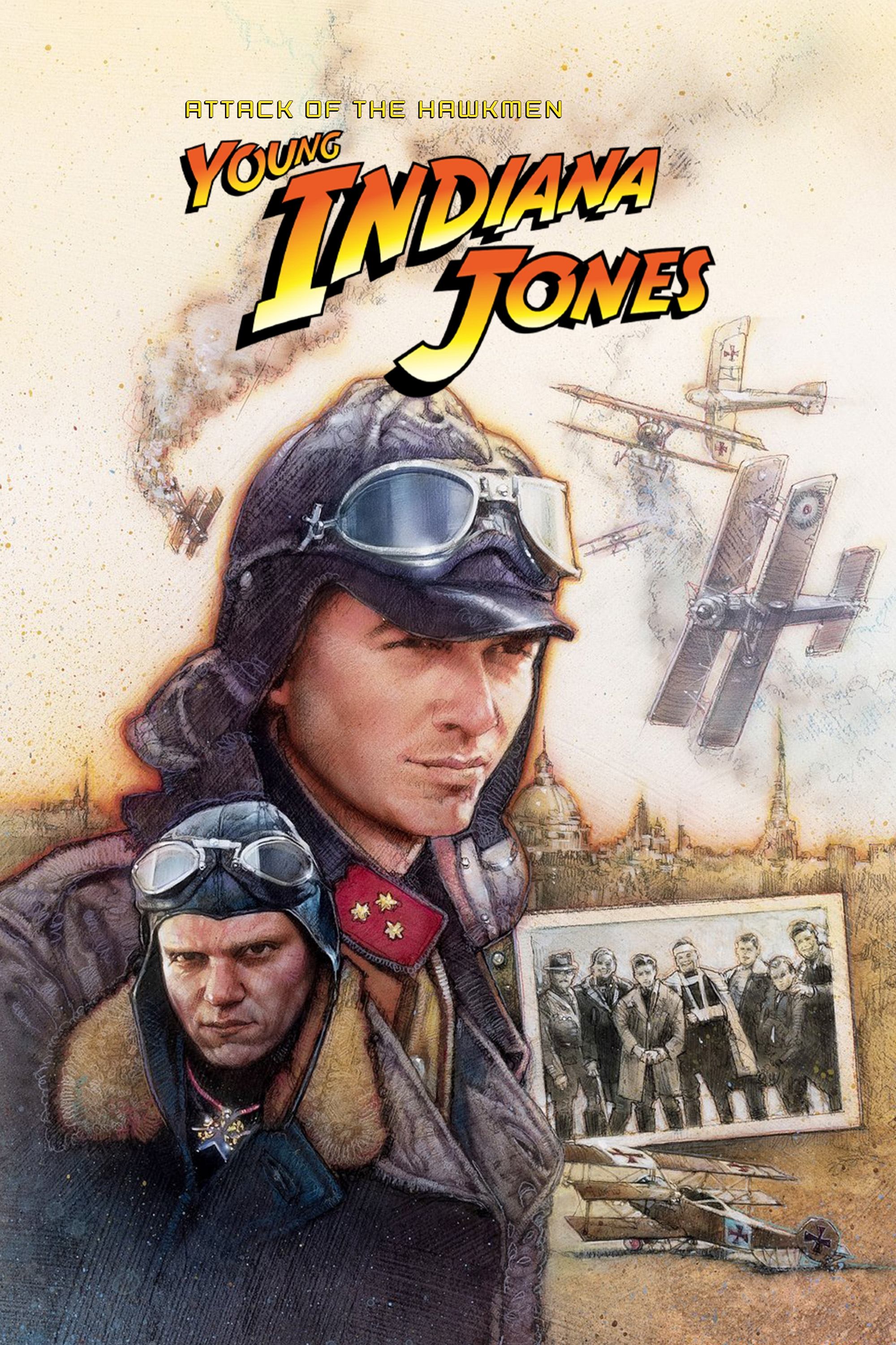 Постер The Adventures of Young Indiana Jones: Attack of the Hawkmen